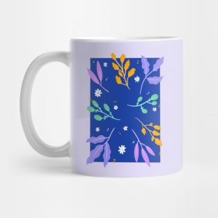 Abstract leafs Mug